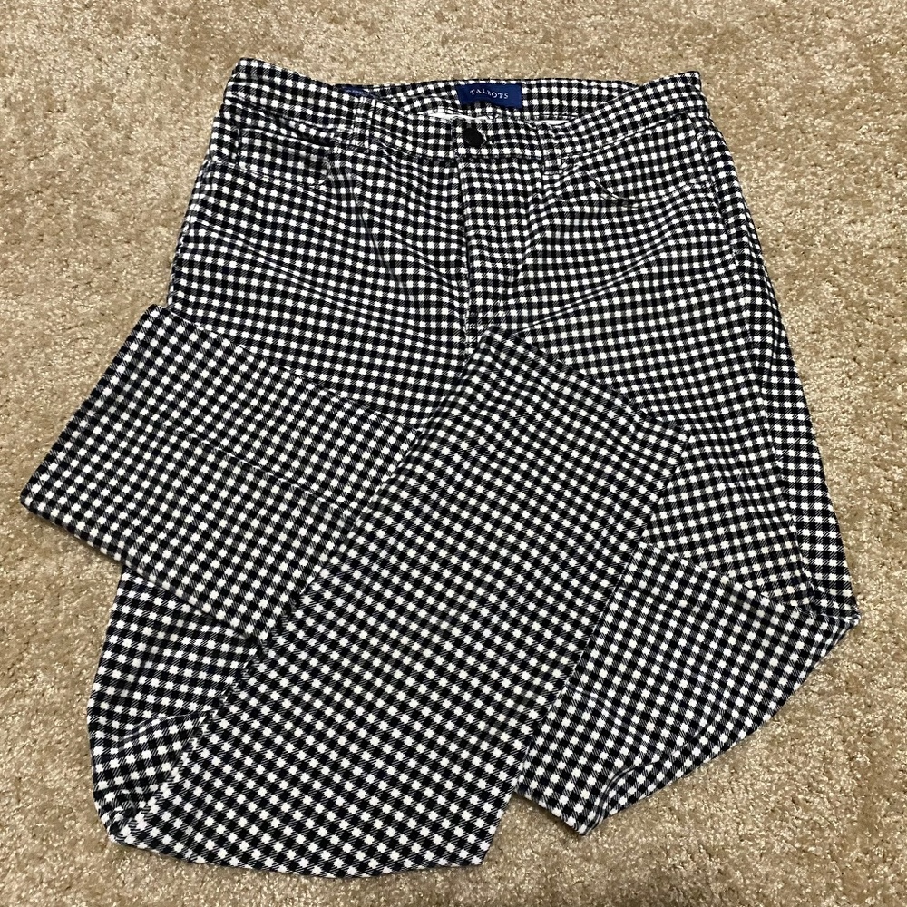Talbots High Waisted Straight Leg Pants